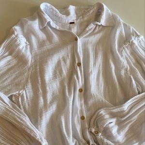 Free people gauze blouse